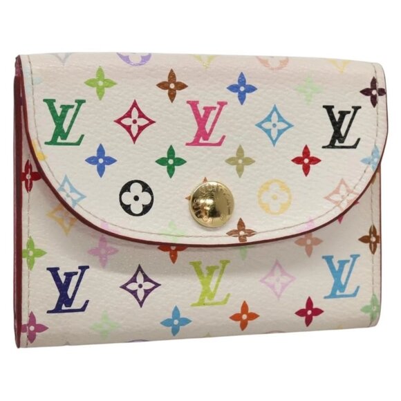 LOUIS VUITTON Monogram Multicolor Anvelop Cult De Vuitto M66557 LV Auth 138479 - Picture 1 of 16